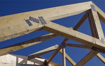 North Huish roof trusses for new builds and additions